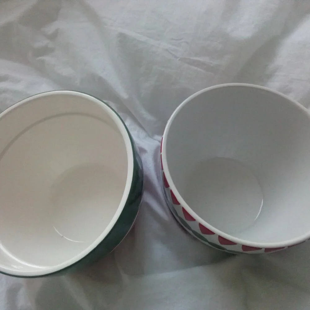 Crate and Barrel Set of 2 Bowls NEW!